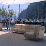 fauteuil pop outdoor kartell transparent ikon orange