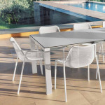 fauteuil round emu marron