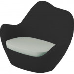 fauteuil sabinas vondom noir