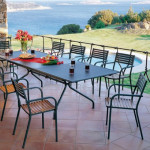 fauteuil segno teck emu fer ancien