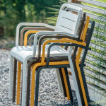 fauteuil urban emu marron d'inde