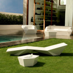 Faz Bain De Soleil Design Vondom Blanc