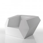 Faz Fauteuil Outdoor Design Vondom Blanc