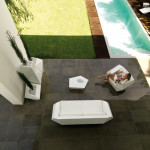 Faz Fauteuil Outdoor Design Vondom Laqué Blanc