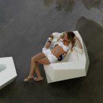 Faz Fauteuil Outdoor Design Vondom Laqué Blanc