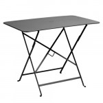 table plianteb bistro 97x57cm fermob carbone