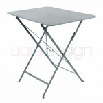 table bistro 77 57 fermob gris orage