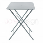 table bistro 77 57 fermob gris orage