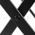 table rectangulaire 77 bistro fermob reglisse