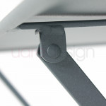 table rectangulaire 97 bistro fermob gris orage