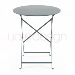 Bistro Table Ronde 60 Design Fermob Gris Orage
