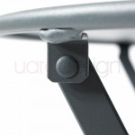 Bistro Table Ronde 60 Design Fermob Gris Orage