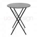 Bistro Table Ronde 60 Design Fermob Noir