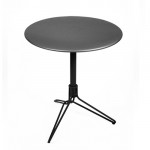 gueridon flower fermob carbone