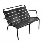 fauteuil bas duo luxembourg fermob carbone