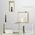 Stacked Medium Etagere Design Muuto Blanc