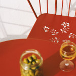 Flower Gueridon Design Fermob Noir