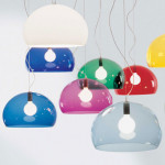 Fly Suspension Design Kartell Blanc Opaque