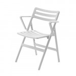 Folding Air Armchair Fauteuil Design Magis Blanc