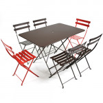 grande table bistro fermob cedre