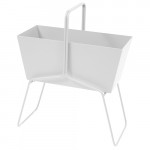 jardiniere basket long fermob blanc