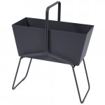 jardiniere basket long fermob carbone