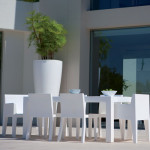 Jut Mesa 180 Vondom table haute Design