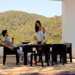 Jut Mesa 180 Vondom table haute Design