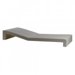 Jut tumbona Vondom bain de soleil design gris