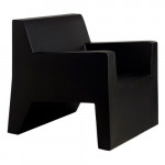 Jut Butaca Vondom Fauteuil Design noir