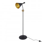 lampadaire beat light tom dixon noir laiton