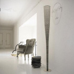lampadaire mite led foscarini noir