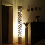 lampadaire tress grande led foscarini noir