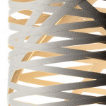 lampadaire tress grande led foscarini noir