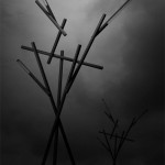 lampadaire tuareg foscarini noir
