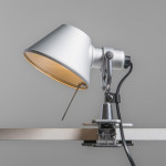 lampe pince tolomeo pinza artemide halogene aluminium