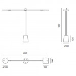 lampe poser equilibrist artemide