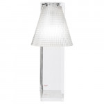 lampe poser light air sculptee kartell cristal
