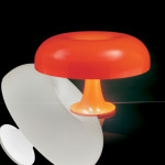 lampe poser nesso artemide orange