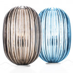 lampe poser plass media foscarini bleu