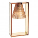lampe poser light air sculptee kartell rose