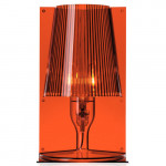 lampe poser take kartell ambre