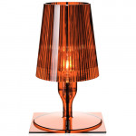 lampe poser take kartell ambre