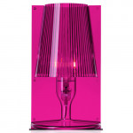 lampe poser take kartell rose