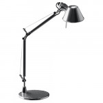 lampe poser tolomeo micro artemide chrome