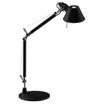 lampe poser tolomeo micro artemide noir