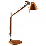 lampe poser tolomeo micro artemide orange
