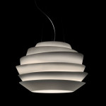 le soleil foscarini suspension design blanc