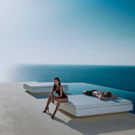 lit soleil vela vondom blanc