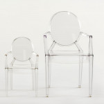 Lou Lou Ghost Fauteuil Enfant Design Kartell Bleu